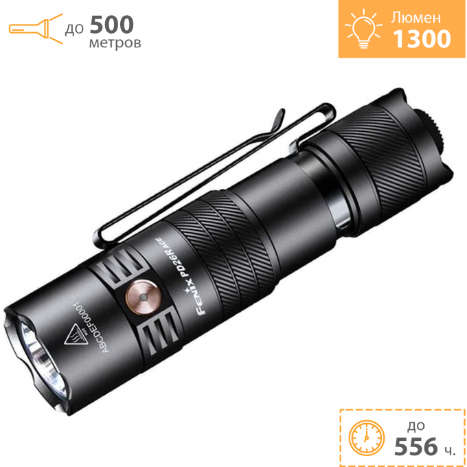 Фонарь тактический FENIX PD26R ACE PD26RACE